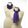 Purple Silk Scarf - 10"x54"